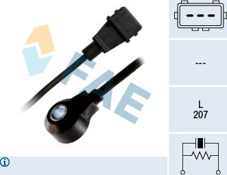 FAE 60257 - Capteur de cognement droxauto.com