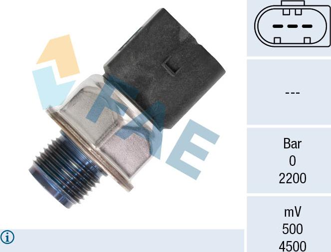 FAE 15603 - Capteur, pression de carburant droxauto.com