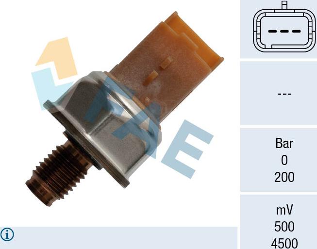 FAE 15607 - Capteur, pression de carburant droxauto.com