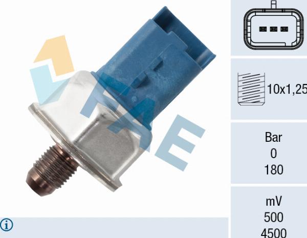 FAE 15636 - Capteur, pression de carburant droxauto.com