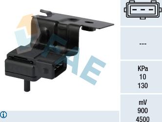 FAE 15085 - Capteur, pression du tuyau d'admission droxauto.com