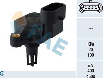 FAE 15071 - Capteur, pression du tuyau d'admission droxauto.com