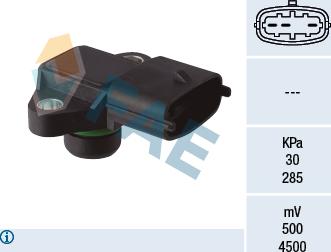 FAE 15147 - Capteur, pression du tuyau d'admission droxauto.com