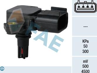 FAE 15114 - Capteur, pression du tuyau d'admission droxauto.com