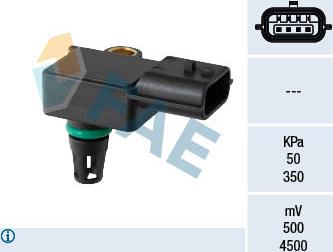 FAE 15175 - Capteur, pression du tuyau d'admission droxauto.com