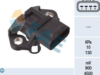 FAE 15178 - Capteur, pression du tuyau d'admission droxauto.com
