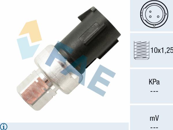 FAE 15813 - Pressostat, climatisation droxauto.com