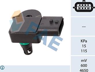 FAE 15203 - Capteur, pression du tuyau d'admission droxauto.com