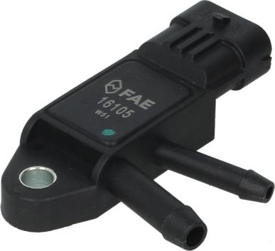 FAE 16105 - Capteur, pression des gaz échappement droxauto.com