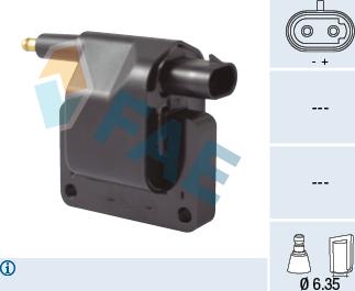 FAE 80362 - Bobine d'allumage droxauto.com