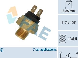 FAE 35800 - Sonde de température, liquide de refroidissement droxauto.com