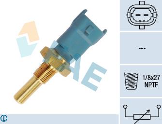 FAE 33690 - Sonde de température, liquide de refroidissement droxauto.com
