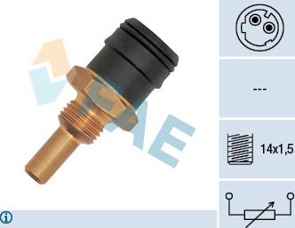 FAE 33280 - Sonde de température, liquide de refroidissement droxauto.com