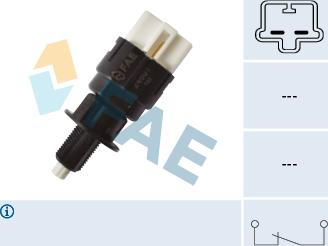 FAE 24601 - Interrupteur des feux de freins droxauto.com