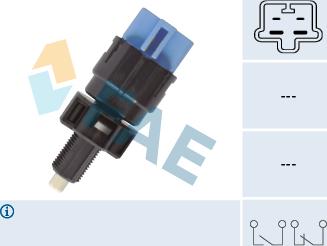 FAE 24602 - Interrupteur des feux de freins droxauto.com