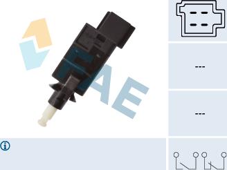 FAE 24785 - Interrupteur des feux de freins droxauto.com