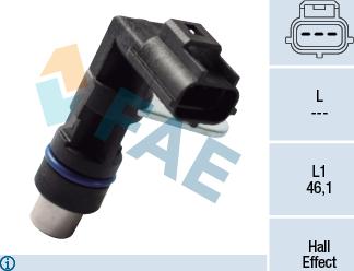 FAE 79414 - Capteur d'angle, vilebrequin droxauto.com