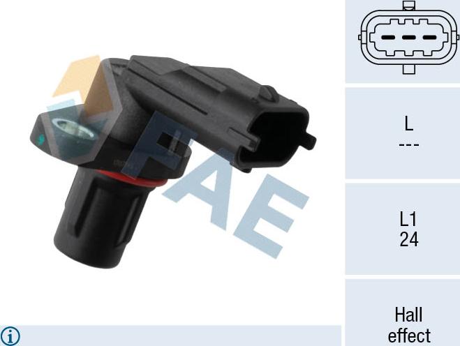 FAE 79474 - Capteur, position d'arbre à cames droxauto.com