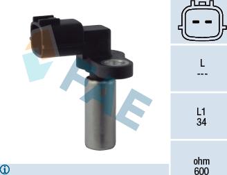 FAE 79090 - Capteur d'angle, vilebrequin droxauto.com