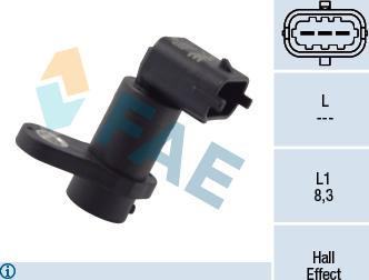FAE 79193 - Capteur, position d'arbre à cames droxauto.com