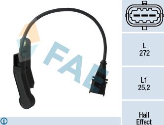 FAE 79138 - Capteur, position d'arbre à cames droxauto.com