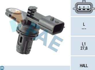 FAE 79360 - Capteur, position d'arbre à cames droxauto.com