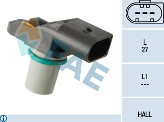 FAE 79361 - Capteur, position d'arbre à cames droxauto.com