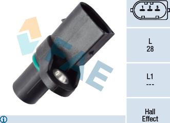 FAE 79362 - Capteur d'angle, vilebrequin droxauto.com