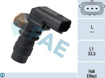 FAE 79367 - Capteur, position d'arbre à cames droxauto.com