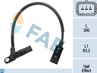 FAE 79381 - Capteur, position d'arbre à cames droxauto.com