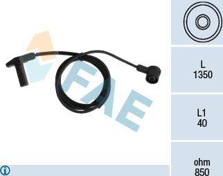 FAE 79241 - Capteur d'angle, vilebrequin droxauto.com