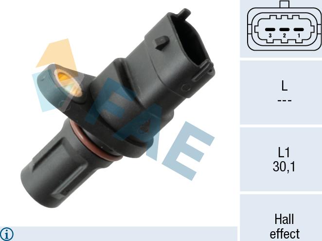 FAE 79269 - Capteur, position d'arbre à cames droxauto.com