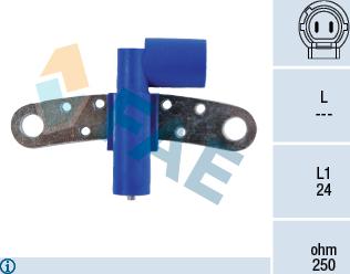FAE 79215 - Capteur d'angle, vilebrequin droxauto.com
