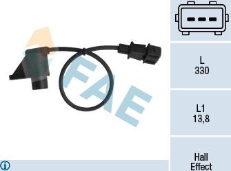 FAE 79234 - Capteur, position d'arbre à cames droxauto.com