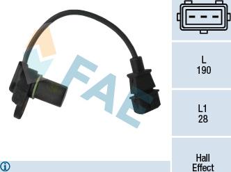 FAE 79236 - Capteur, position d'arbre à cames droxauto.com