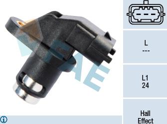 FAE 79228 - Capteur, position d'arbre à cames droxauto.com