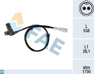 FAE 78415 - Capteur, vitesse de roue droxauto.com