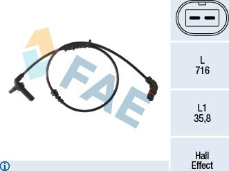 FAE 78488 - Capteur, vitesse de roue droxauto.com
