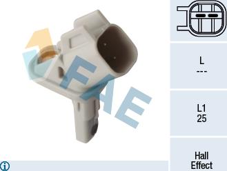 FAE 78422 - Capteur, vitesse de roue droxauto.com