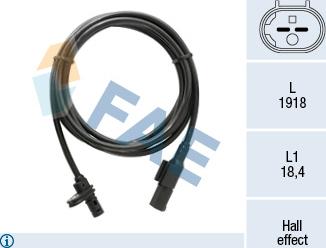 FAE 78530 - Capteur, vitesse de roue droxauto.com