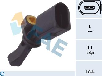 FAE 78066 - Capteur, vitesse de roue droxauto.com