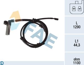 FAE 78068 - Capteur, vitesse de roue droxauto.com