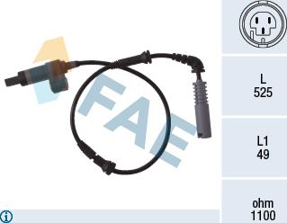 FAE 78018 - Capteur, vitesse de roue droxauto.com