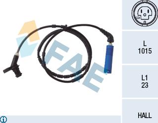 FAE 78039 - Capteur, vitesse de roue droxauto.com