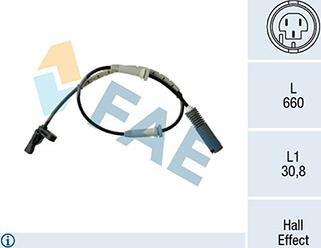 FAE 78183 - Capteur, vitesse de roue droxauto.com