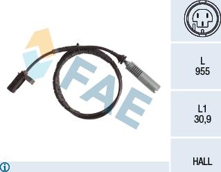 FAE 78139 - Capteur, vitesse de roue droxauto.com
