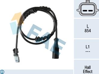 FAE 78367 - Capteur, vitesse de roue droxauto.com