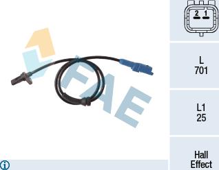 FAE 78304 - Capteur, vitesse de roue droxauto.com