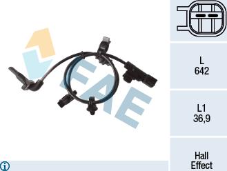 FAE 78306 - Capteur, vitesse de roue droxauto.com