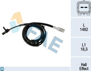 FAE 78308 - Capteur, vitesse de roue droxauto.com